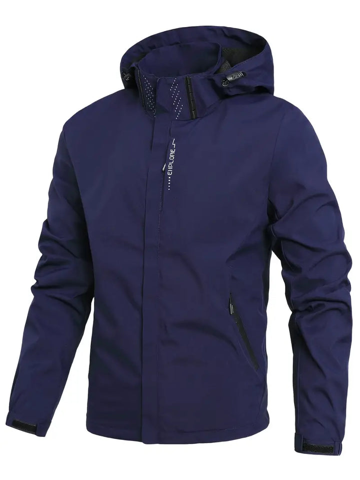 Veste légère et imperméable pour hommes : élégance fonctionnelle pour toutes les saisons