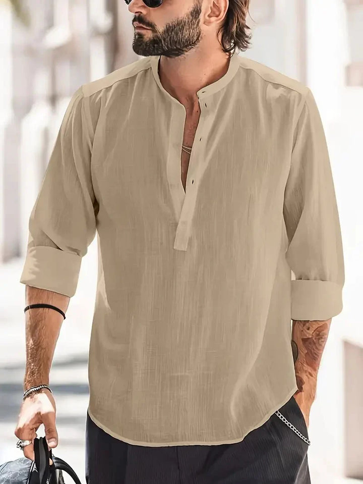 Chemise en lin pour homme