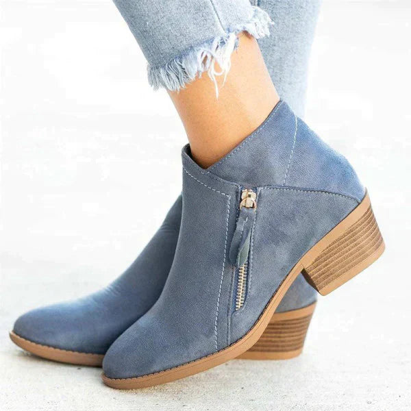 Heel - Bottines orthopédiques en cuir pour femmes