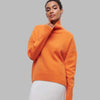 Pull col roulé oversize pour femme