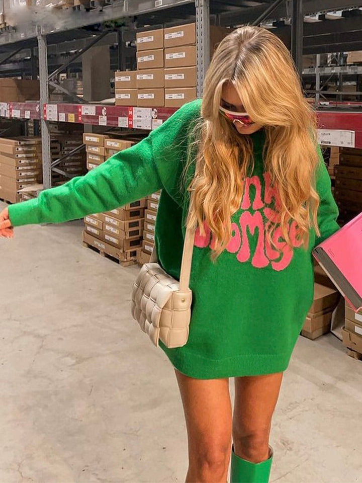 Ophélie | Pinky Promise Sweater Pull tendance pour l'automne