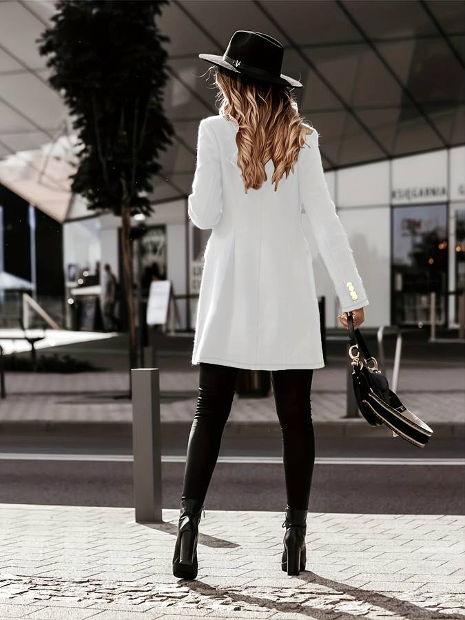 Janelle | Manteau à double boutonnage