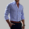 Chemise en coton rayé