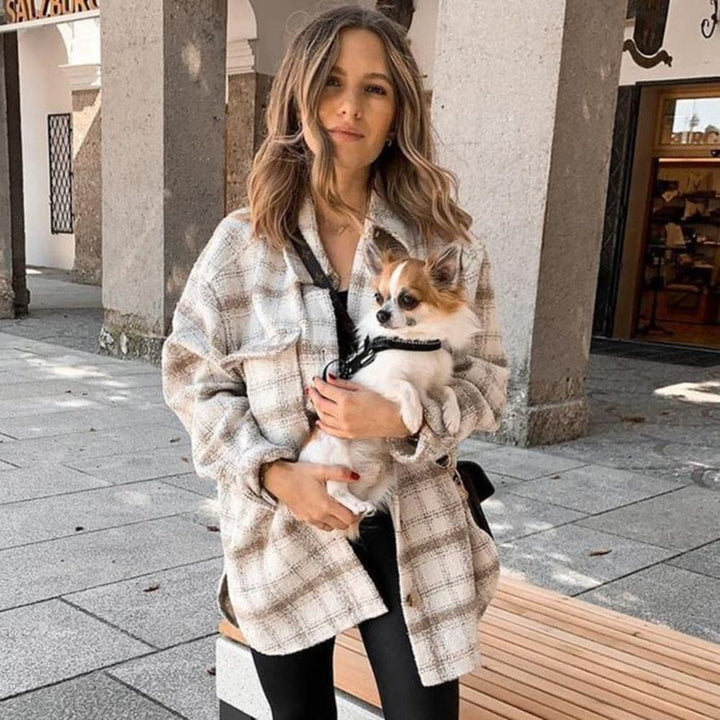 Livia - Cardigan tricoté sophistiqué