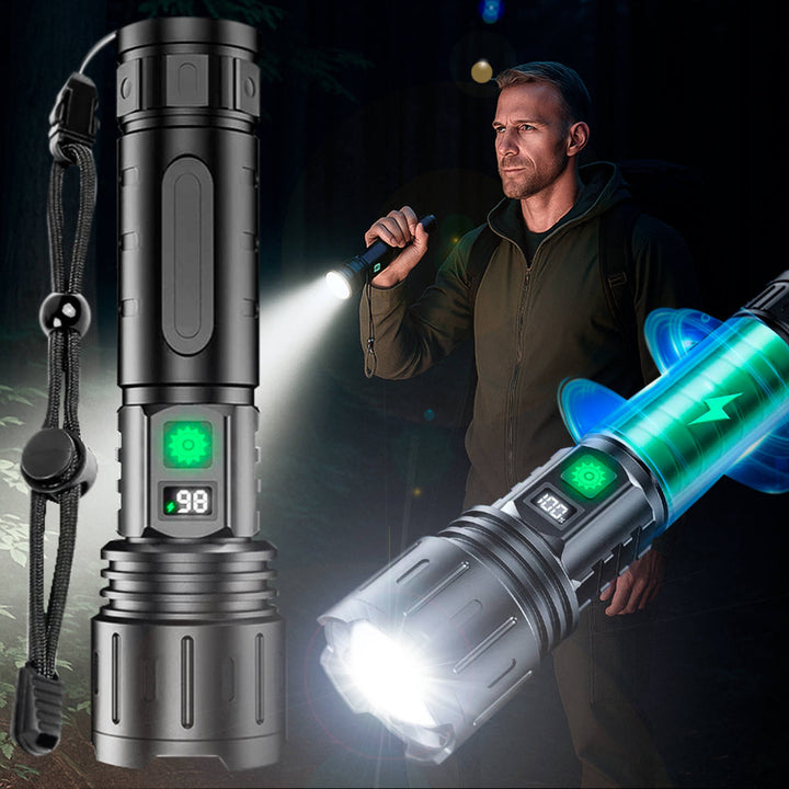 Lampe de poche tactique 100 000 lumens