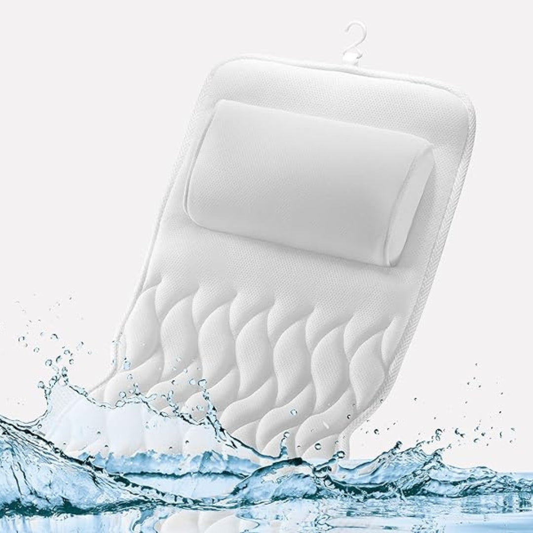 Oreiller de baignoire complet