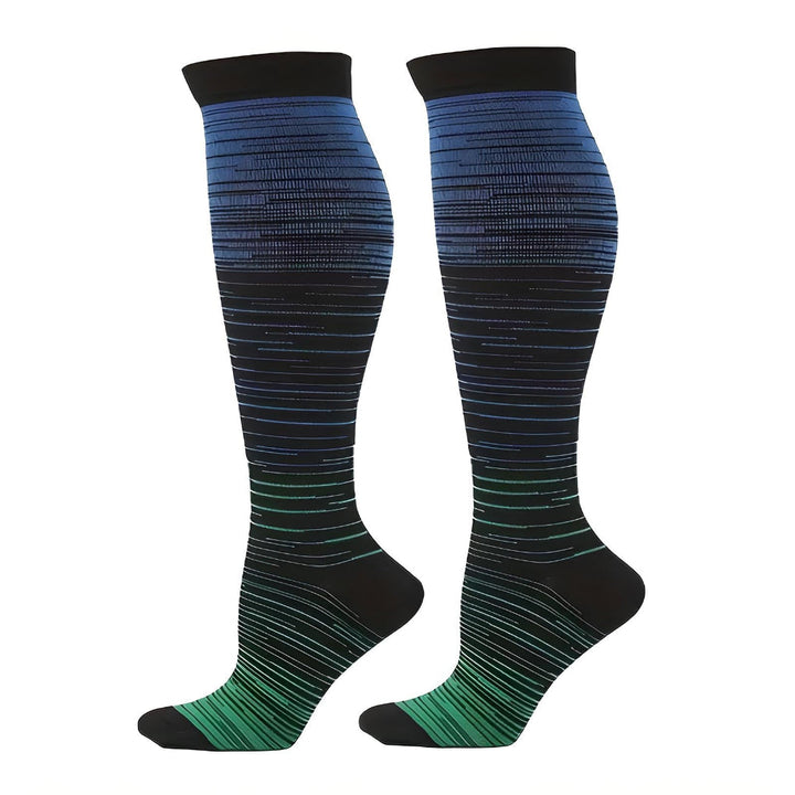 Chaussettes de voyage à compression graduée