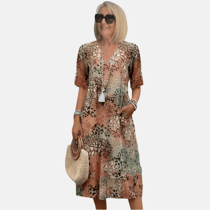 Robe d'été décontractée coupe ample