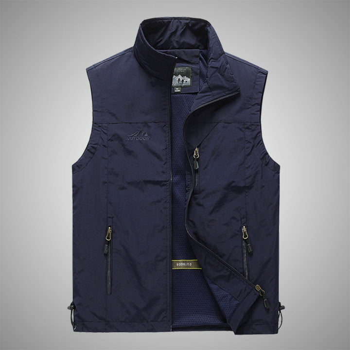 Bodywarmer d'extérieur décontracté pour hommes