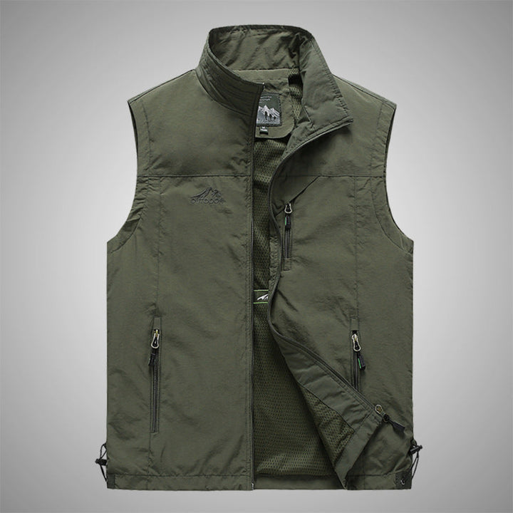 Bodywarmer d'extérieur décontracté pour hommes