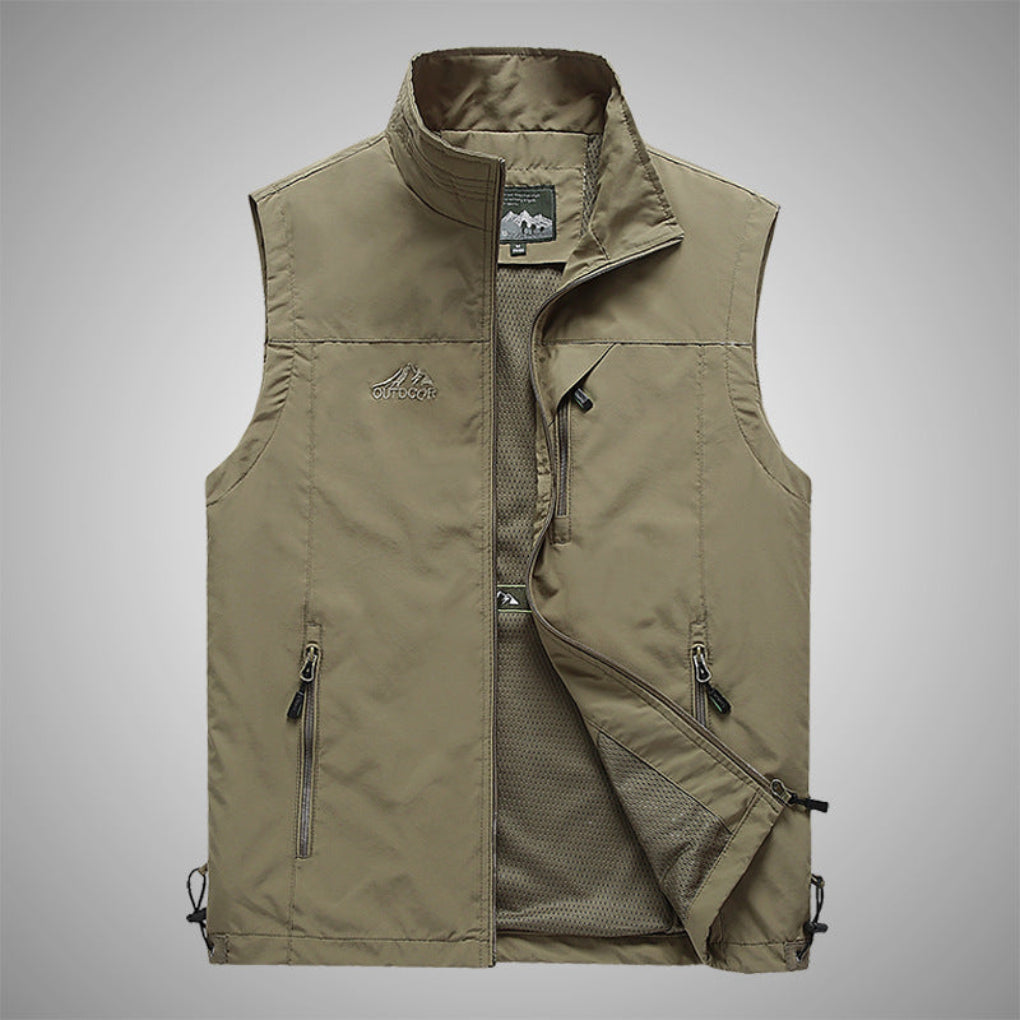 Bodywarmer d'extérieur décontracté pour hommes