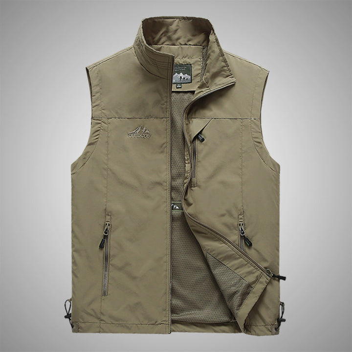 Bodywarmer d'extérieur décontracté pour hommes