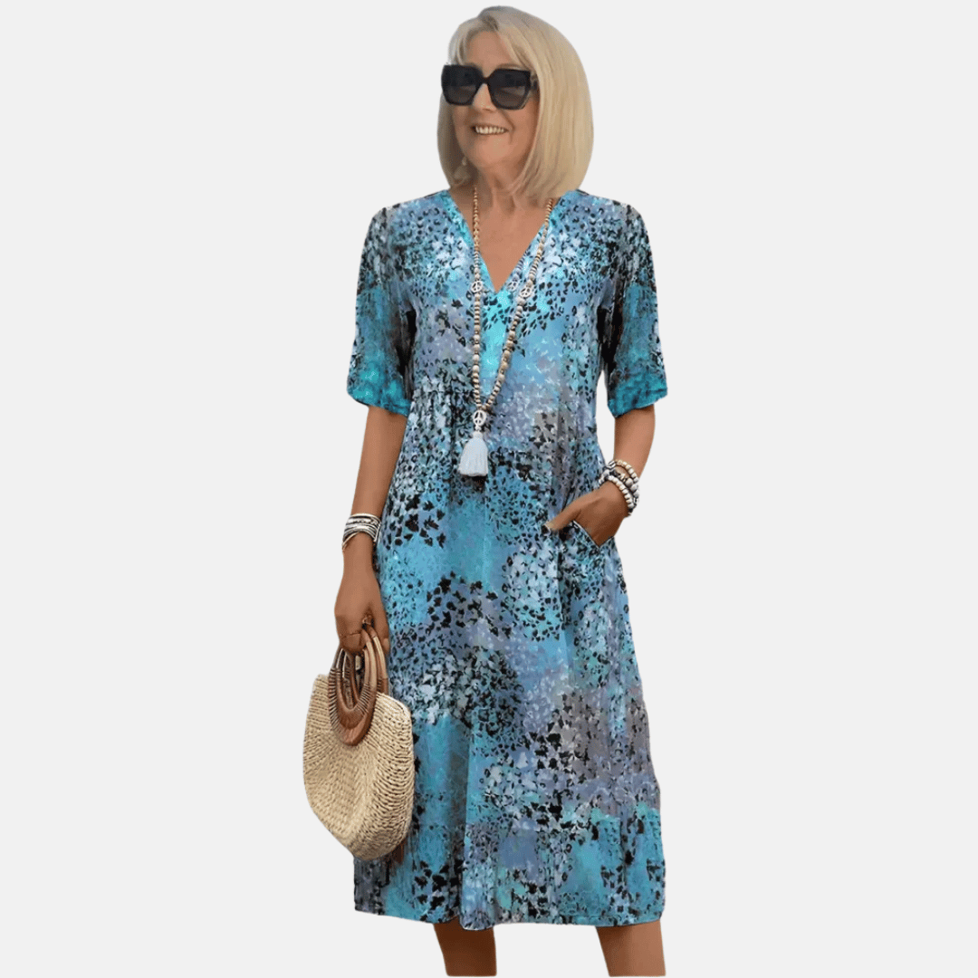 Robe d'été décontractée coupe ample