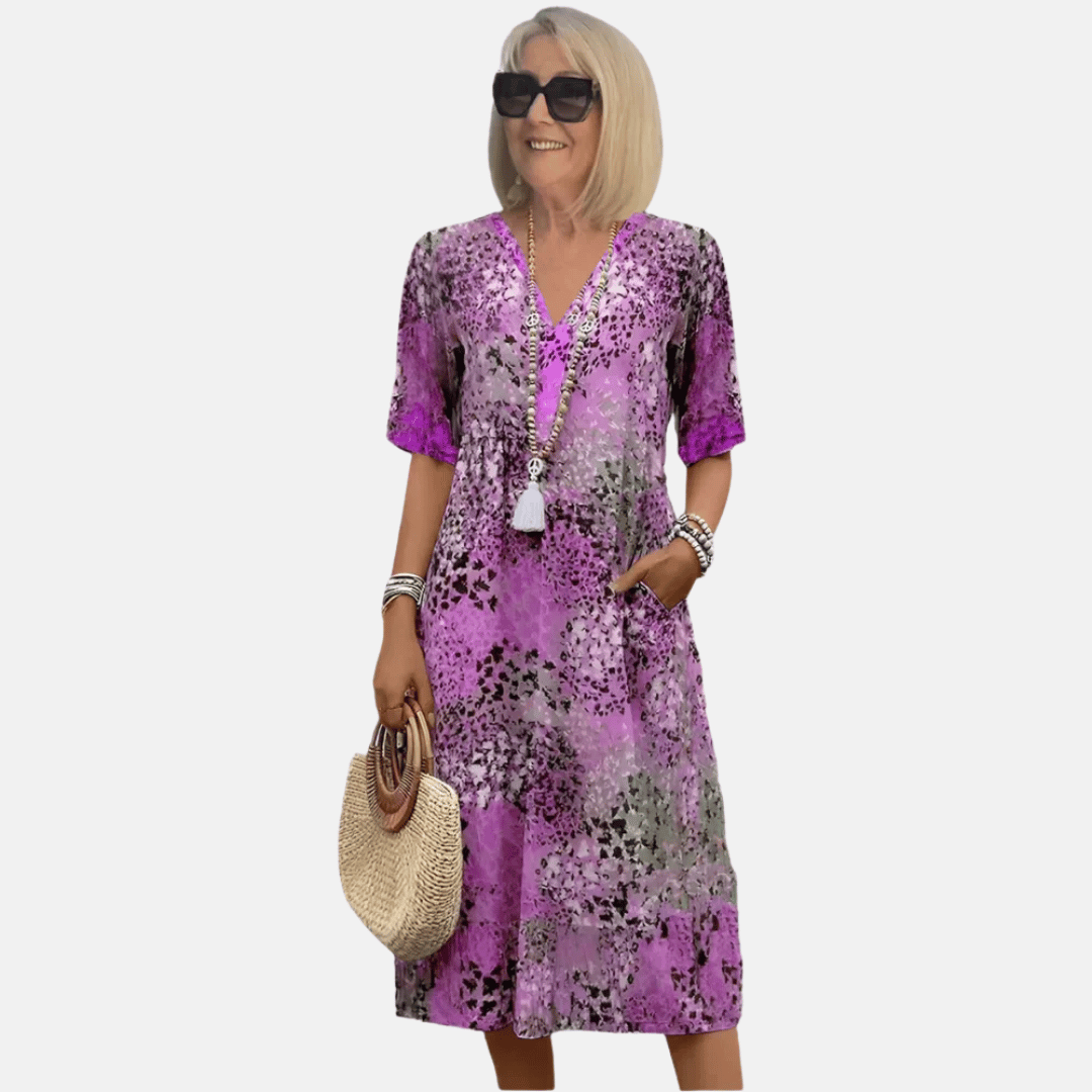 Robe d'été décontractée coupe ample