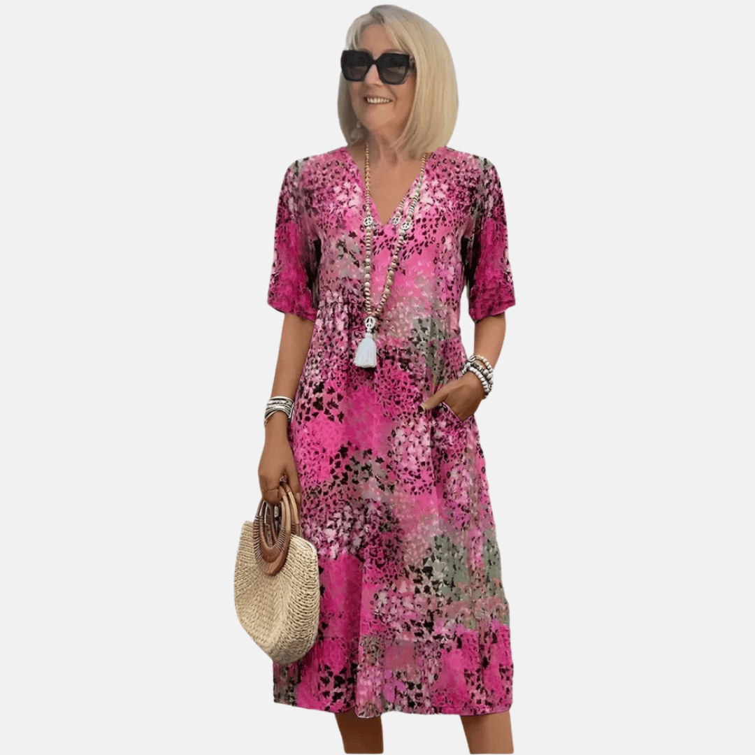 Robe d'été décontractée coupe ample