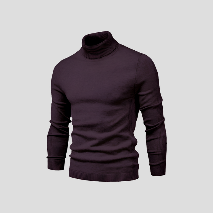 Pull à col roulé pour homme