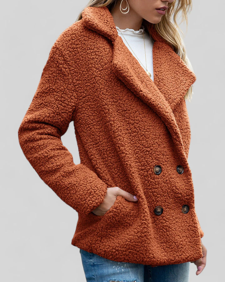 Geneviève – Manteau doux élégant pour femme