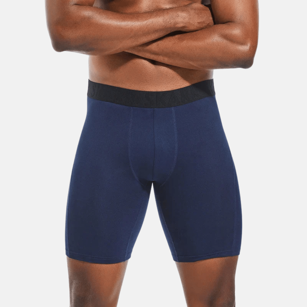 Boxer long extensible pour homme