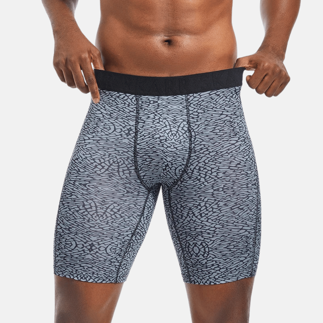Boxer long extensible pour homme