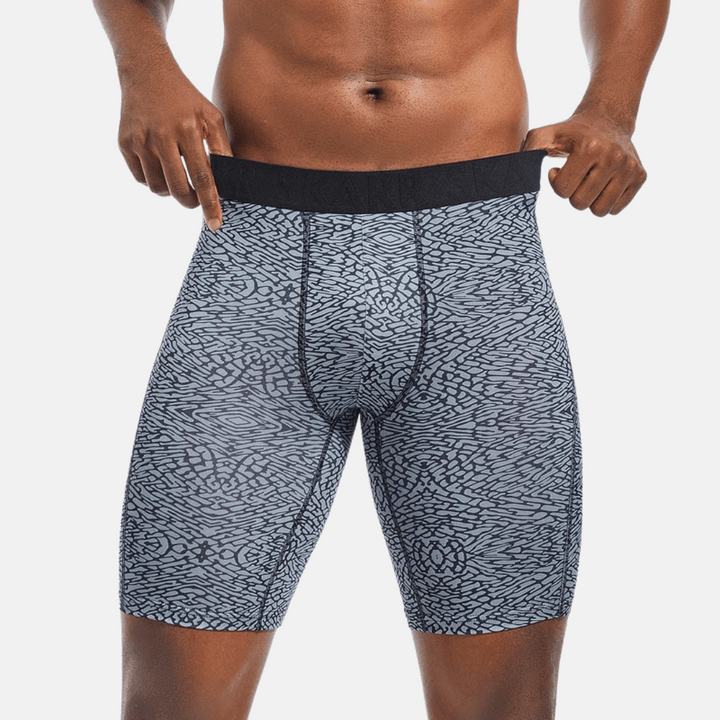 Boxer long extensible pour homme