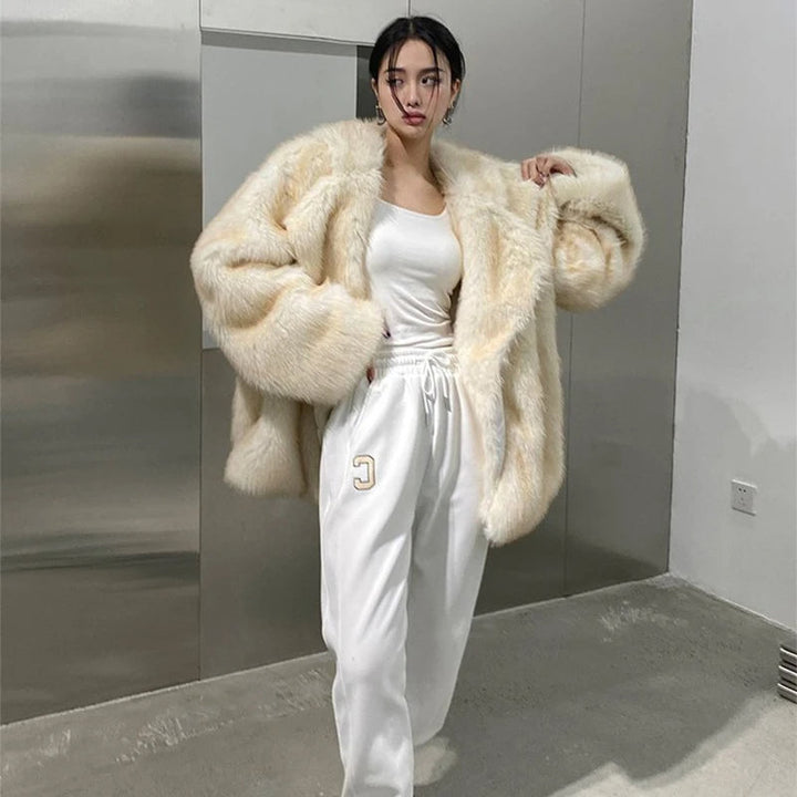 Sophie | Manteau d'hiver tendance et duveteux