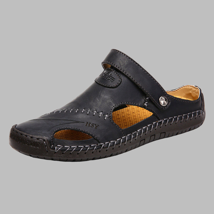 Sandales confortables en cuir pour hommes : le confort pour les aventures estivales