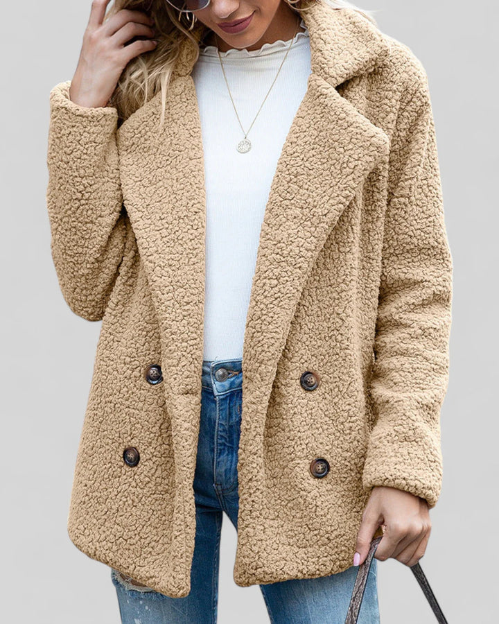 Geneviève – Manteau doux élégant pour femme