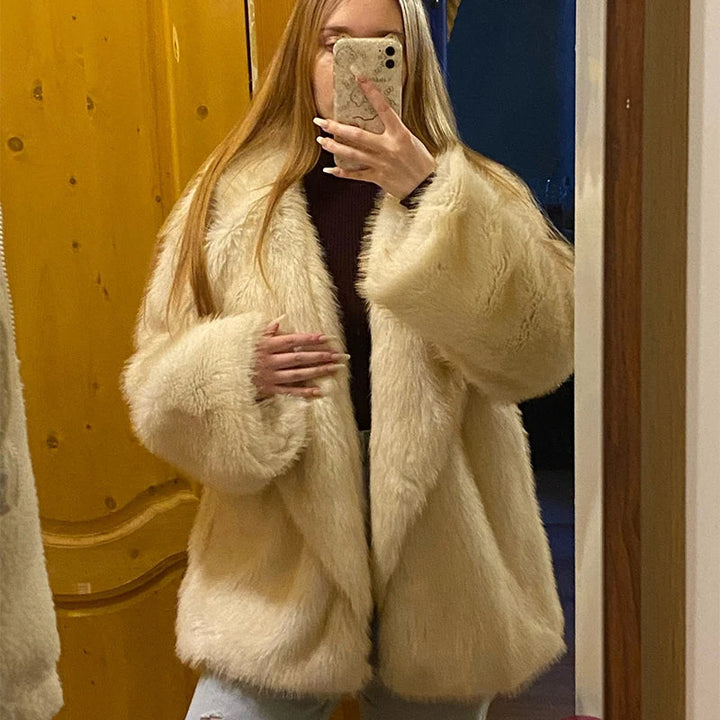 Sophie | Manteau d'hiver tendance et duveteux