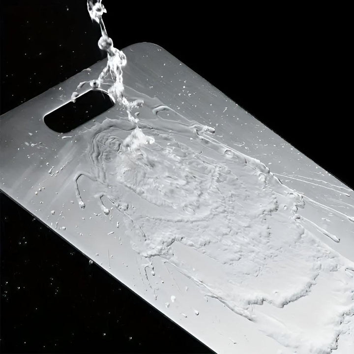 Planche à découper en acier inoxydable de première qualité