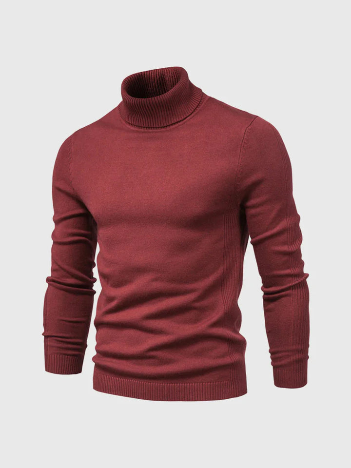 Pull à col roulé pour homme