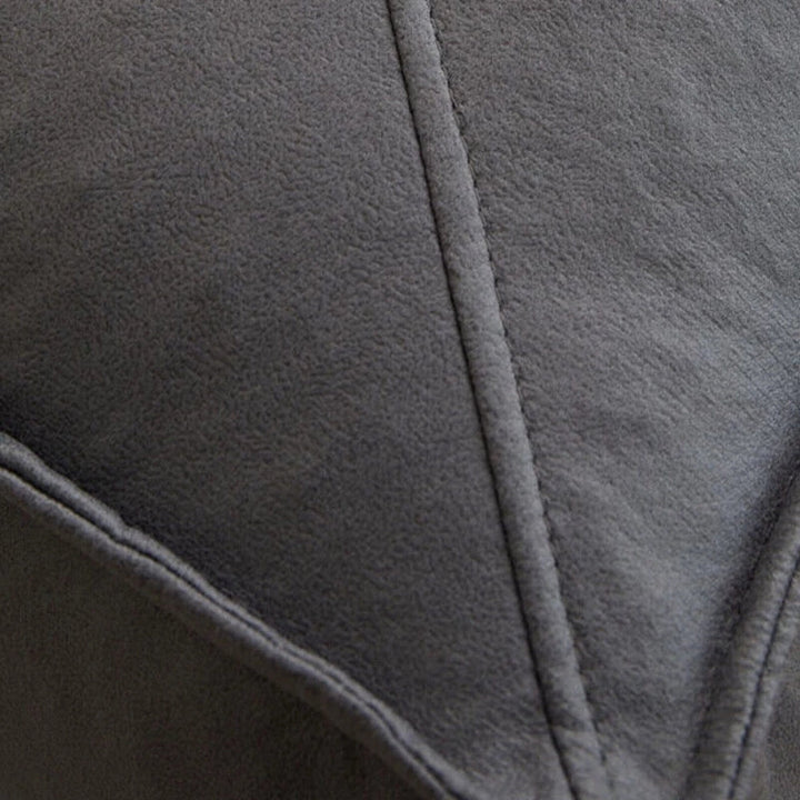 Coussin en cuir nappa de style japonais