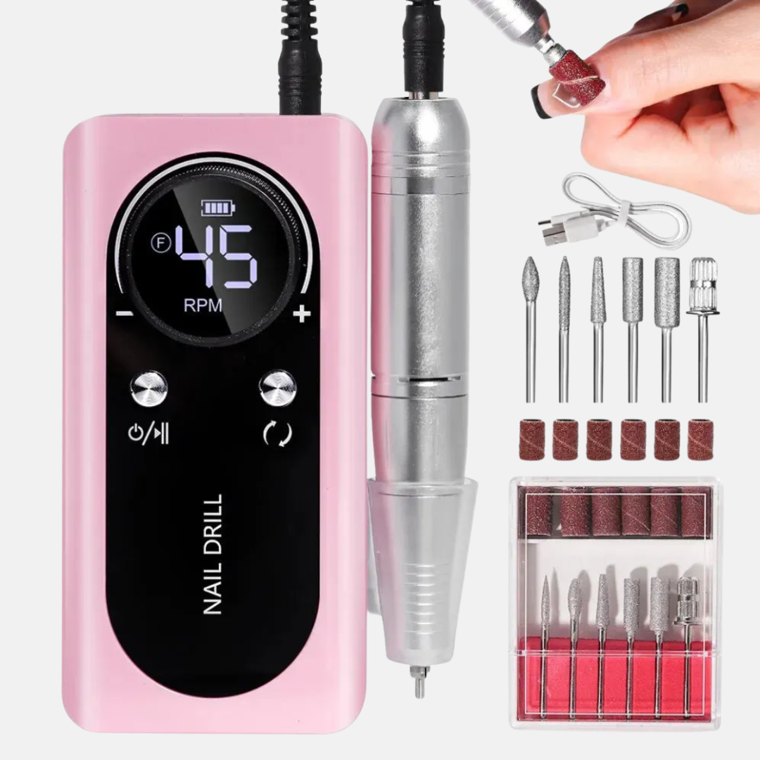 Ponceuse à ongles électrique rechargeable 45 000 tr/min