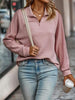 Finou - Pull élégant à col en V pour femme