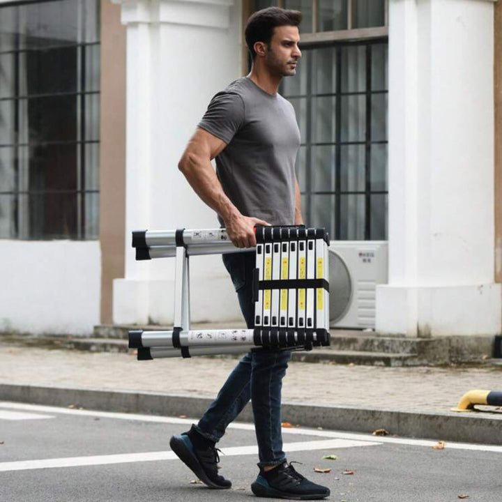 Échelle télescopique en aluminium de 6 pieds et 7 pieds