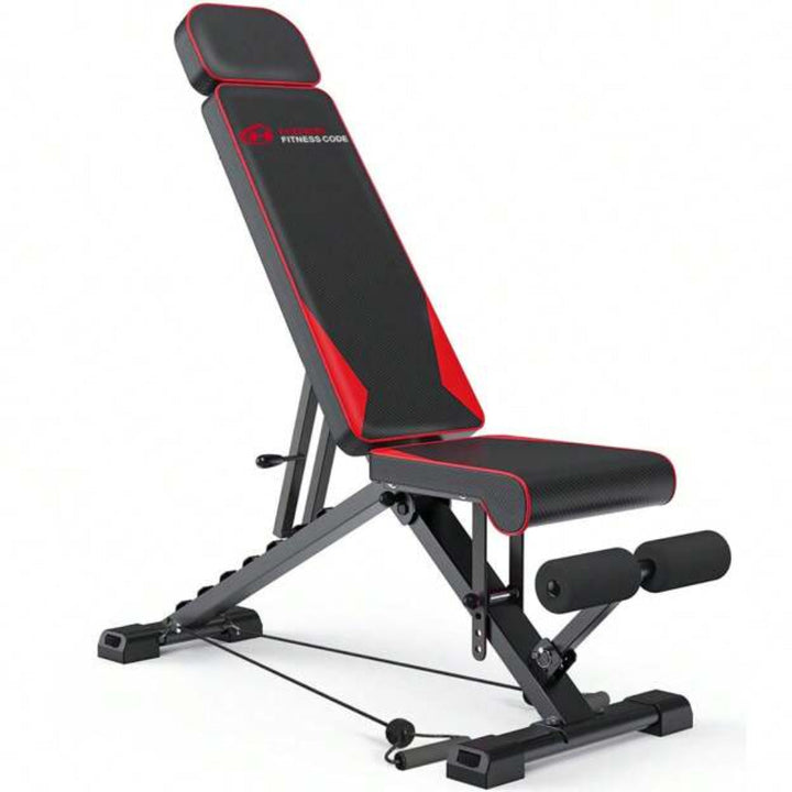 Banc de musculation pliable et réglable