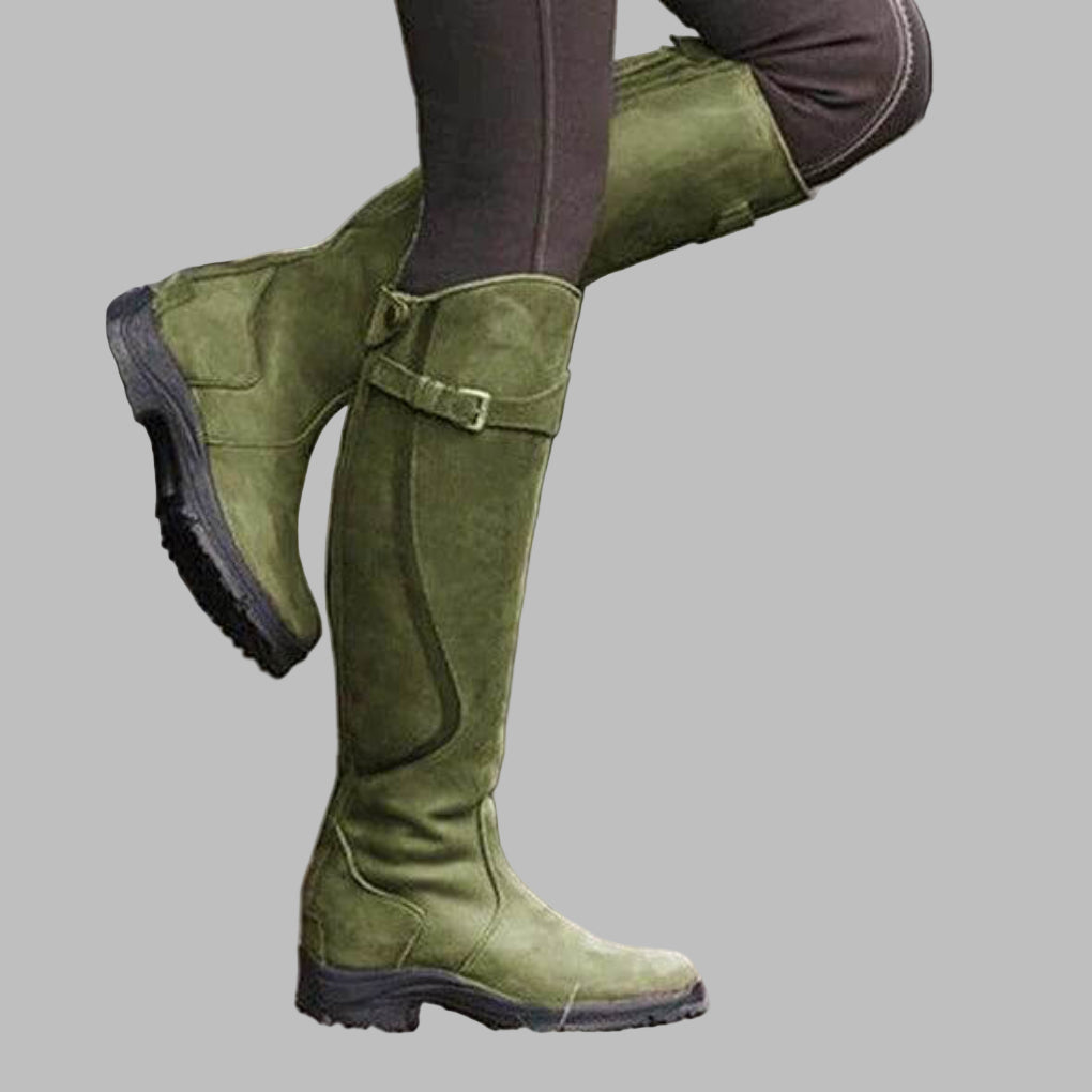 Bottes d'équitation d'hiver imperméables pour femmes