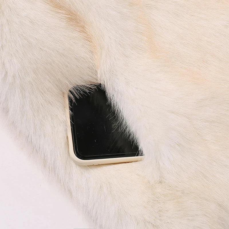 Sophie | Manteau d'hiver tendance et duveteux