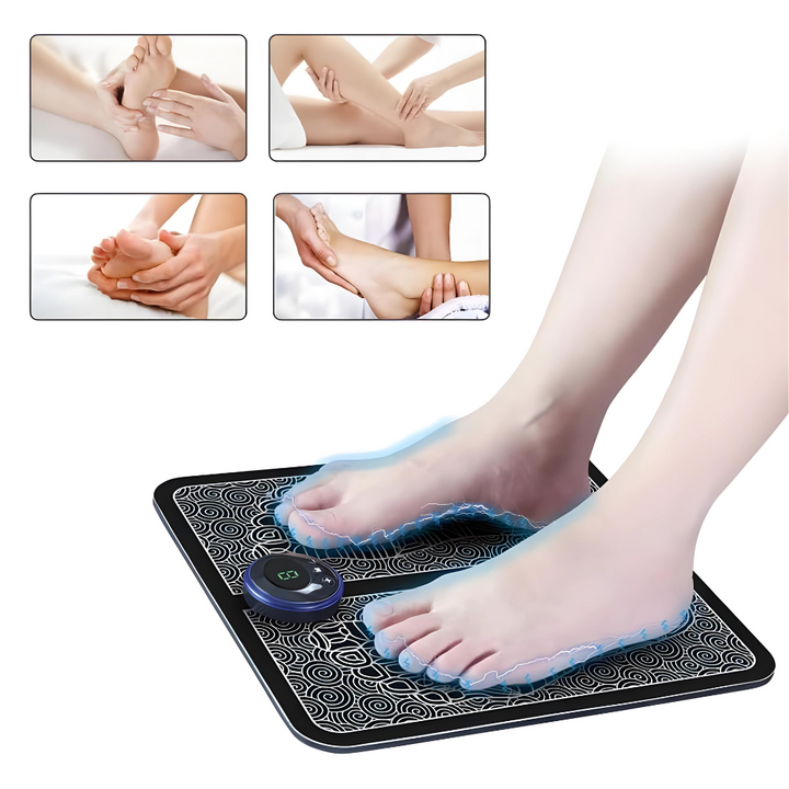 Coussin de massage des pieds EMS relaxant : Soulagement et détente au quotidien