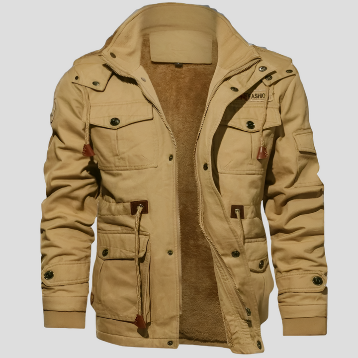 Veste robuste pour homme, coupe-vent et chaude