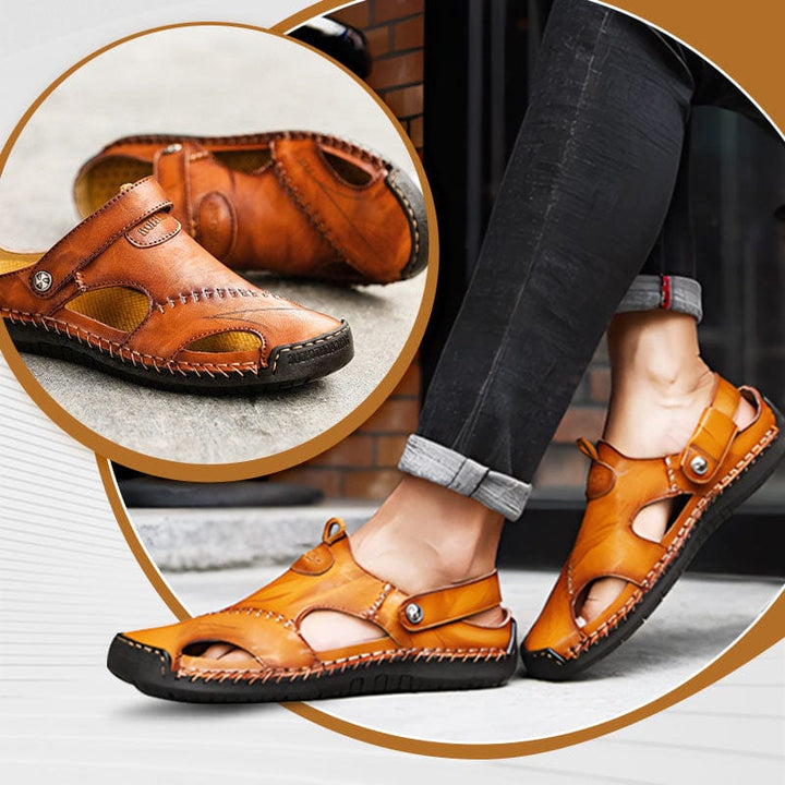 Sandales en cuir pour hommes