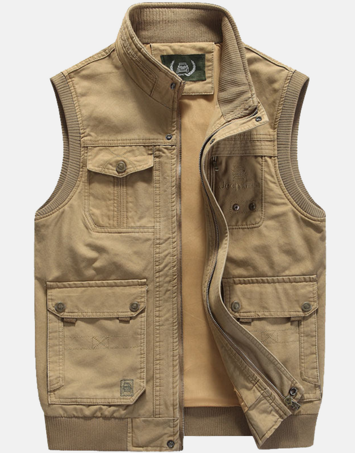 Gilet utilitaire multi-poches pour homme
