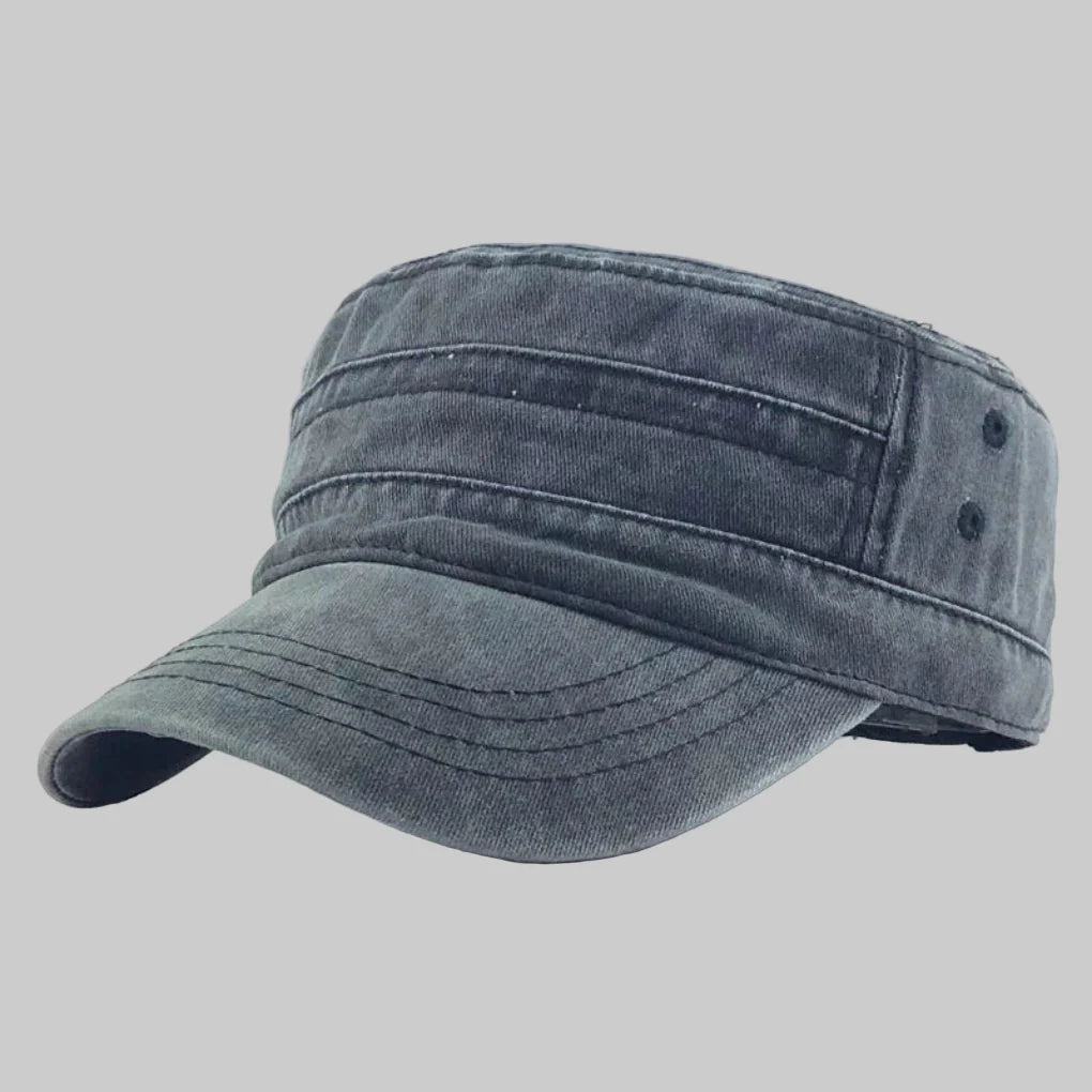 Bonnet rétro militaire pour homme – Style militaire classique avec des touches contemporaines