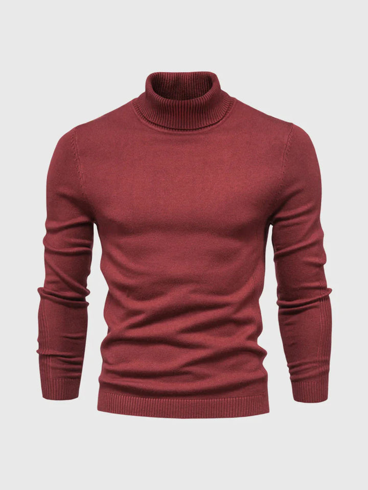Pull à col roulé pour homme