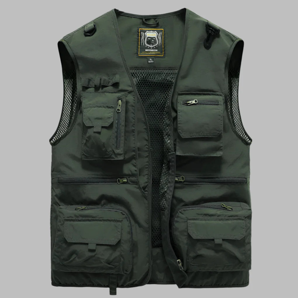 Gilet d'été multi-poches