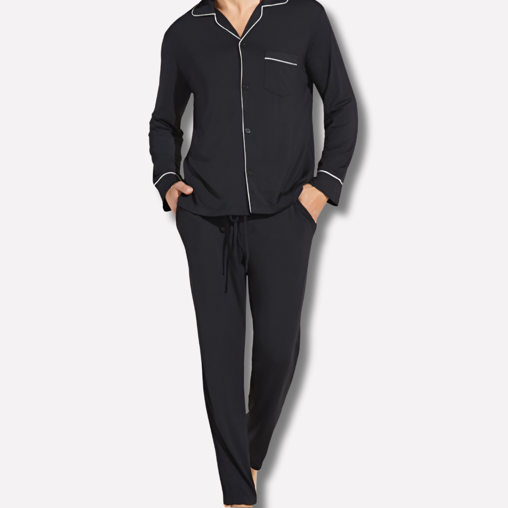 Pyjama confortable en coton pour homme