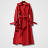 Karine - Manteau élégant à double rangée de boutons