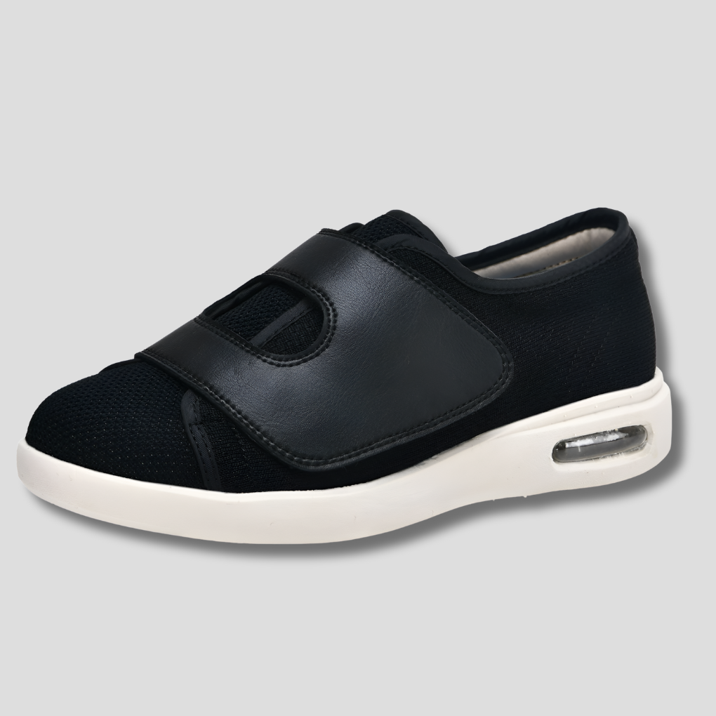 Chaussures diabétiques larges pour les pieds gonflést