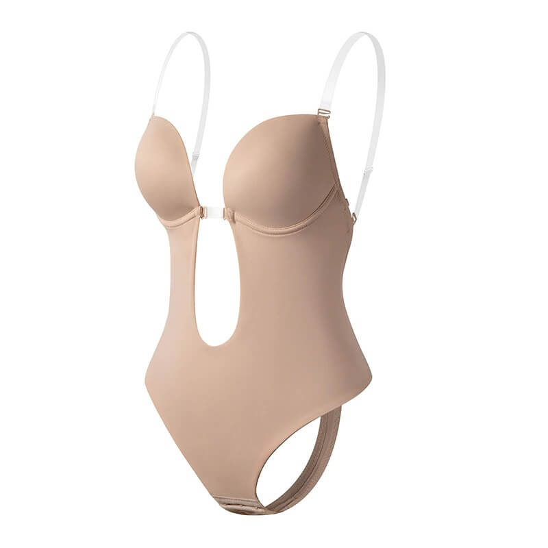 Body Shaper Dos Nu à Décolleté Plongeant