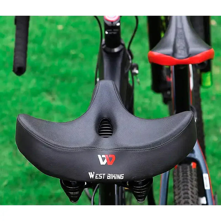 Selle de Vélo Confortable avec Assise Extra Large