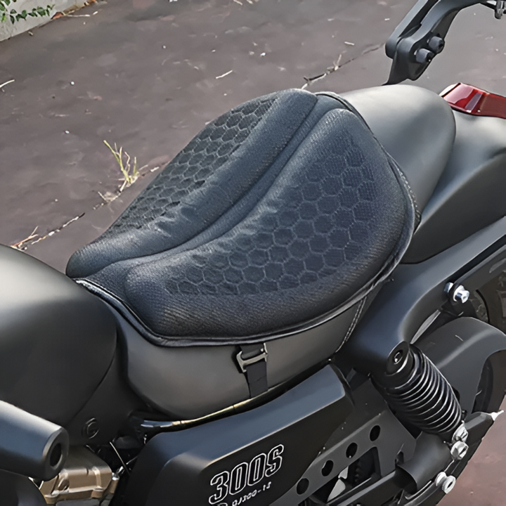 Coussin de selle en gel pour moto pour les longs trajets